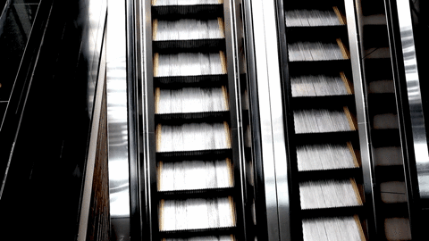 escalator,cinemagraph