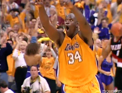 sports,basketball,nba,throwback,shaq,los angeles lakers,shaquille oneal