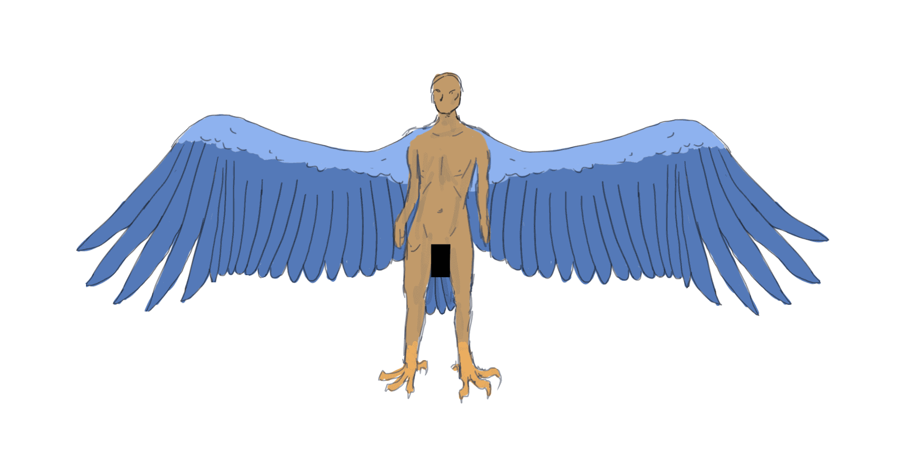 Собери крылатую. Человек с крыльями. Человек с крыльями птицы. Персонажи с крыльями. Сложенные Крылья.