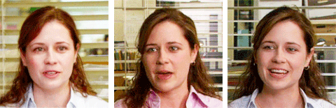Pam beesly GIF.
