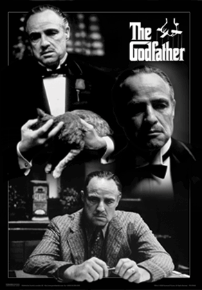 godfather,movie,poster,holographic