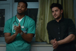 good for you,zac efron,clapping,applause,michael b jordan,that awkward moment,golf clap