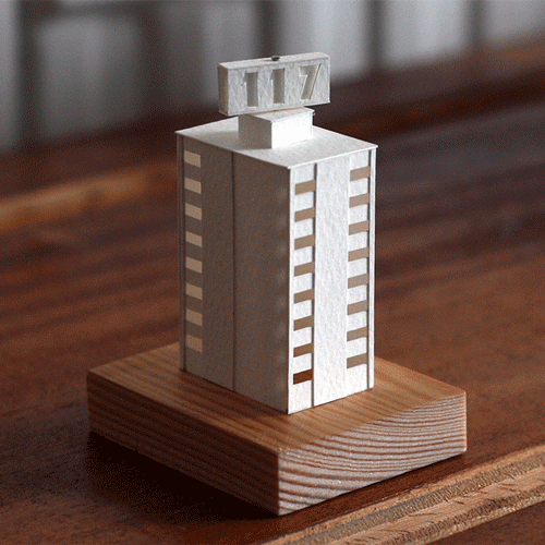 architecture,paperholm,animation,paper model,daily project,paper architecture,plattenbau