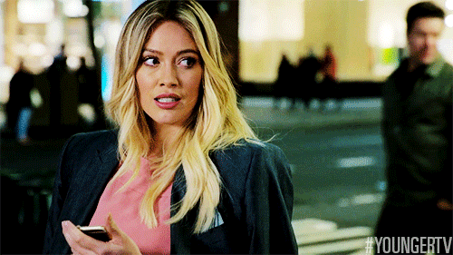 sigh,kelsey peters,tv land,tvland,younger,youngertv,tvl,hilary duff,younger tv