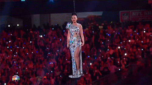 love,sports,pop,katy perry,flying,crowd,firework,katy,superbowl,statue,super bowl halftime show,super bowl xlix,super bowl sunday,im flying jack,film days of future past
