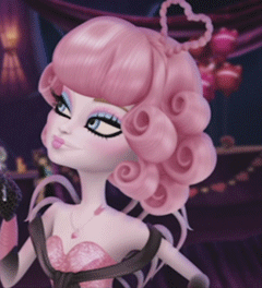 monster high,ca cupid,ever after high,laughing,happy,smile,pink,laugh,smiling,giggle,mh,eah