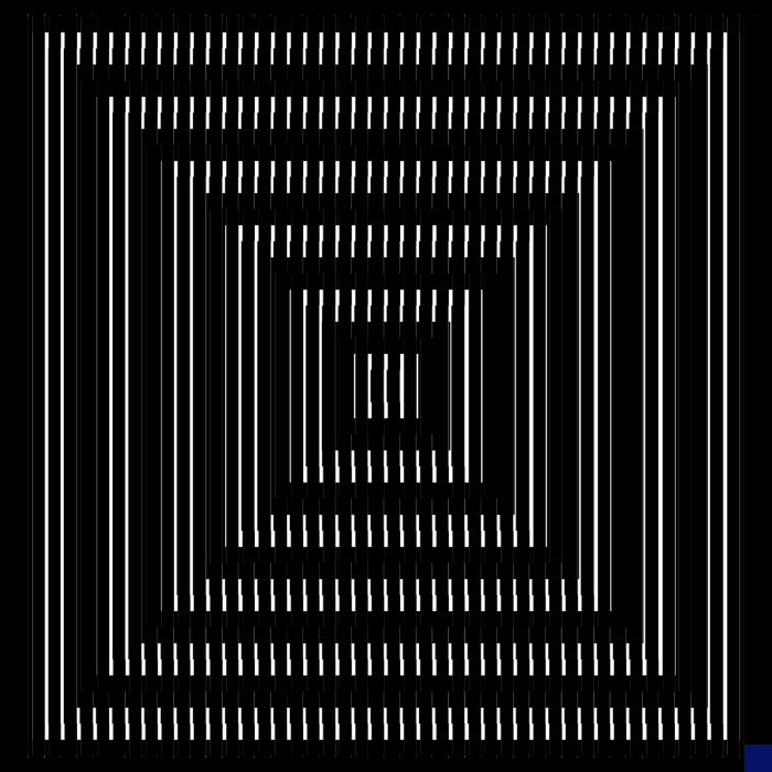 minimalist,optical illusion,lenticular animation,art,black and white,processing,hype,minimalism,op art,the blue square
