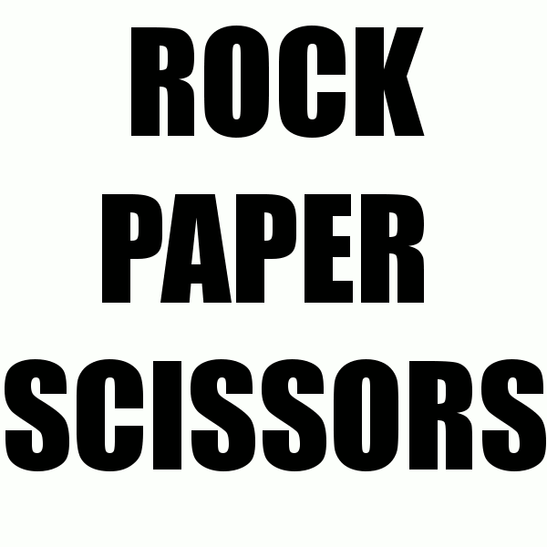 scissors,rock,play,paper,let