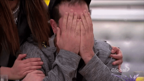 bbcan,sad,crying,upset,cry,big brother,reality tv,bruno,big brother canada,bbcan5