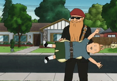 king of the hill,zz top,koth,bobby,sha dressed man
