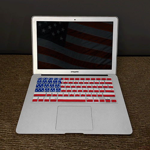 laptop,united states,flag,usa,politics,computer,election,keyboard,dazzles,motion aftereffect
