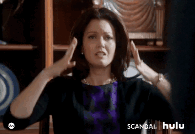angry,tv,upset,hulu,scandal,disappointed,shame,mellie grant,lost for words,bellamy young
