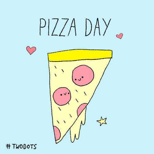 pizza,cute,food,twodots