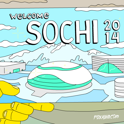sochi,animation,lol,artists on tumblr,russia,foxadhd,putin,jeremy sengly,winter olympics