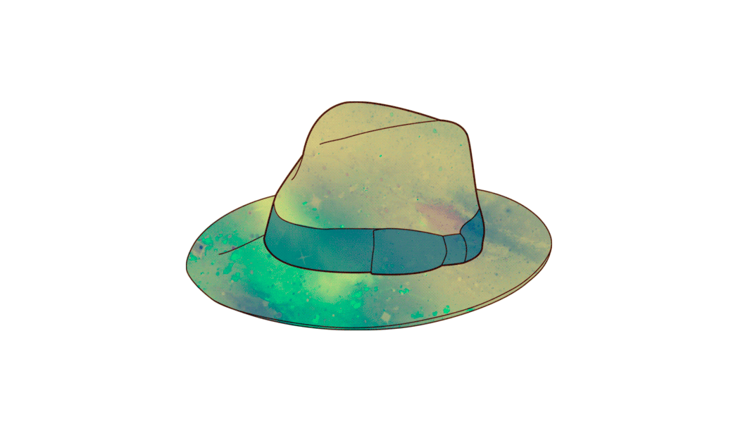 Гифка шляпы