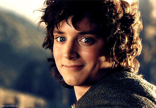 elijah wood,hobbit,happy,smile,the lord of the rings