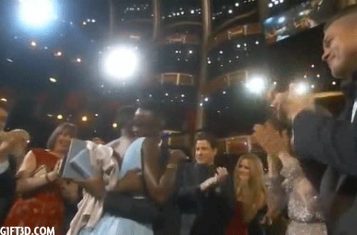 television,applause,winner,g1ft3d,the oscars 2014,lupita nyongo