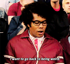 maurice moss,richard ayoade,people,work,job,common,fit in,part time