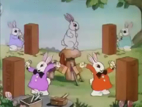 easter,easter bunny,silly symphony,funny little bunnies 1934