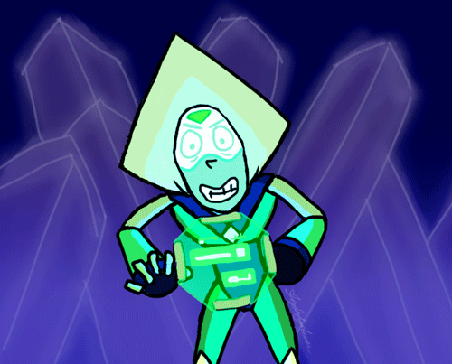 peridot,steven universe,peridot steven universe,animation playtime,horned frog