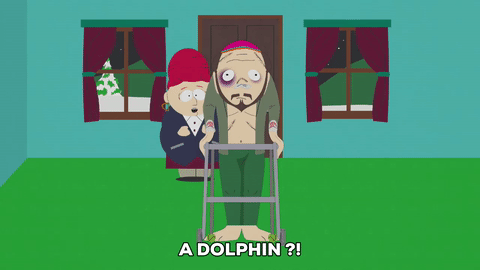 Дельфин па па па па