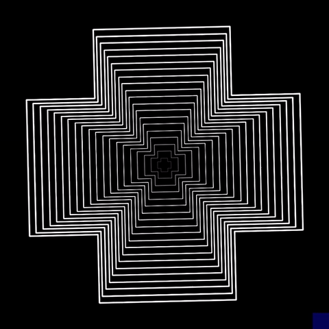 art,animation,abstract,optical illusion,minimalist,digital art,black and white,minimalism,op art,moire,the blue square,moire pattern