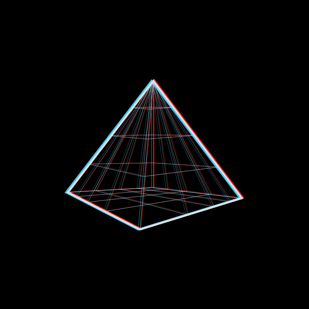 Pyramid spin. Геометрические фигуры на темном фоне. Крутящийся треугольник. Треугольник на черном фоне. Красивый треугольник.