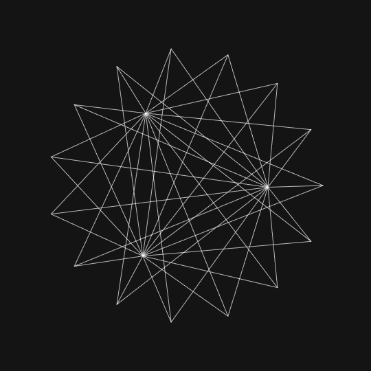 perfect loop,creative coding,openprocessing,black and white,processing,p5art