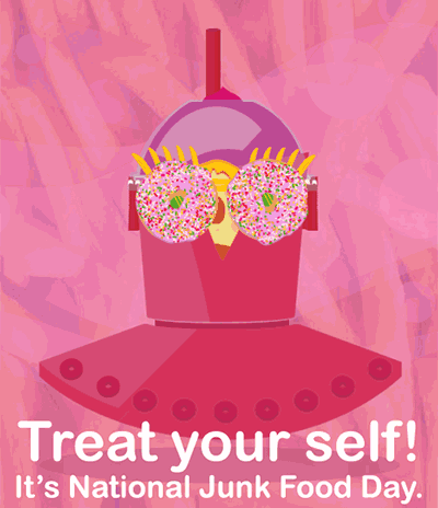national junk food day,cute,illustration,artists on tumblr,kawaii,frederatorblog,pastel,channel frederator,junk food