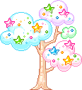 colorful,pixel,tree,transparent,cartoon,nature,pretty,fantasy,cute pixel
