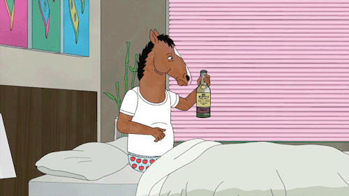 drinking,bojack horseman