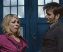 laughing,doctor who,rose tyler,reaction,rose,david tennant,billie piper,10th doctor,doctor who 50th,archenemy,seenfail