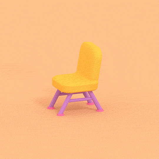 Мебель дизайн стул гифка.