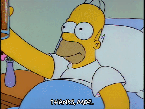 Homer simpson happy season 4 GIF.
