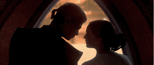 star wars,anakin,kiss,episode 2,leia,attack of the clones,episode ii