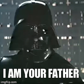 What your father do. Звёздные войны я твой отец. Люк я твой отец гиф. Im your father. Im your father Darth Vader.