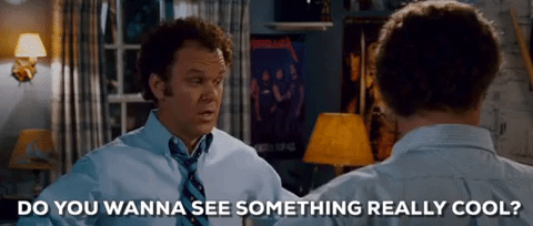 Want to see something really cool a little step brothers movie GIF.