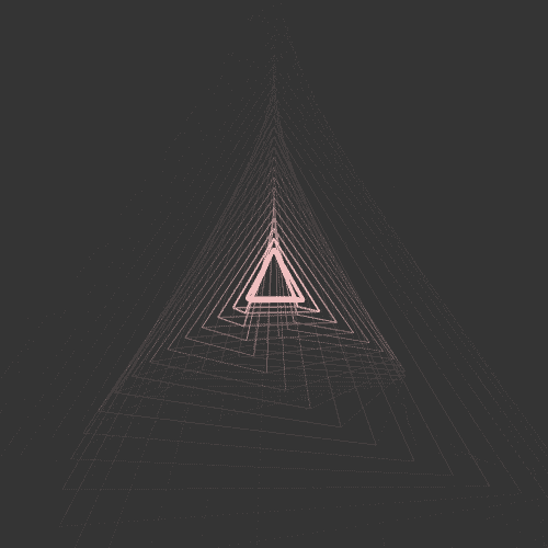 pyramid,creative,art,geometric,365gifs