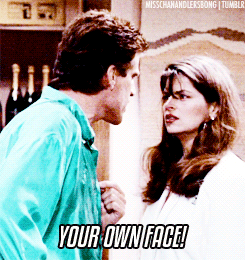 Animated GIF: cheers kirstie alley ted danson.