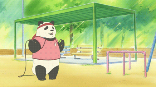 panda,fail,workout