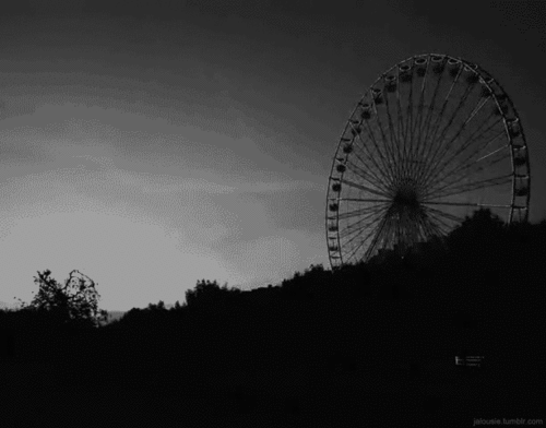 sky,black and white,ride,carnival,fair,ferris wheel
