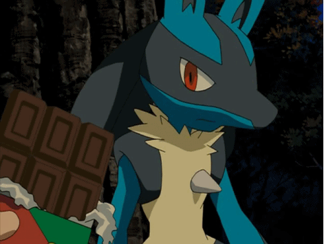 lucario and the mystery of mew,anime,pokemon,chocolate,max,lucario