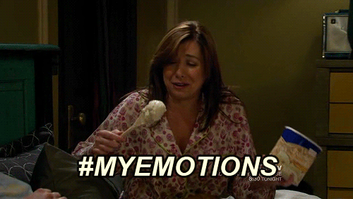 reaction,how i met your mother,himym,alyson hannigan,lily aldrin,my emotions