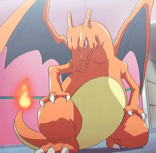 Charizard pokemon netflix and chill GIF - Find on GIFER