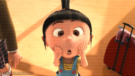 adorable,despicable me,agnes,movie,silly,goofy,tapping face
