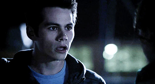 reactions,teen wolf,yes,annoyed,dylan obrien,yelling,stiles,exactly