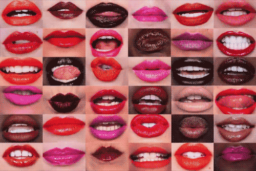 talking,lipstick,lips