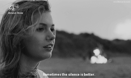 silence,cassie,let me alone
