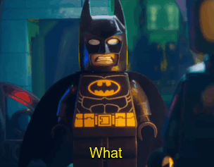 lego batman,confused,huh,what the heck