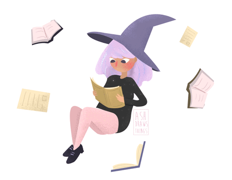 witch,animation,art,cute,illustration,books